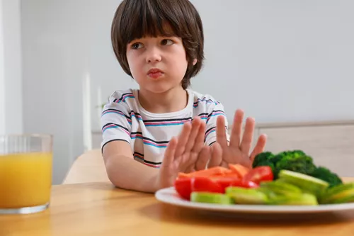 El niño que no quiere comer